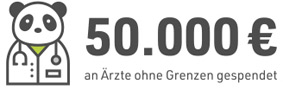 50000 Euro an Ärzte ohne Grenzen