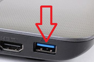 USB Anschluss | GreenPanda.de