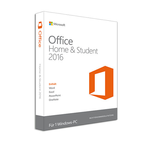 MS Office 2016 Home & Student PKC für 1 PC