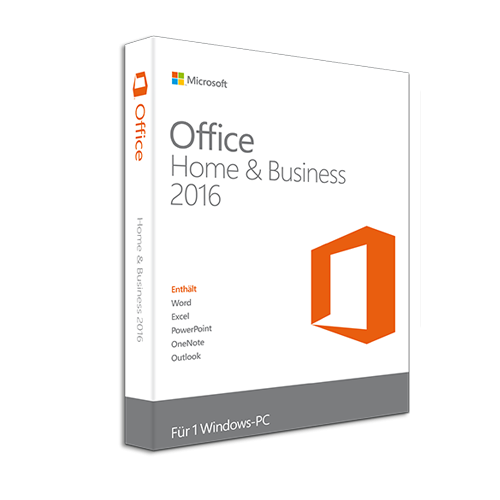 MS Office 2016 Home & Business PKC für 1 PC 